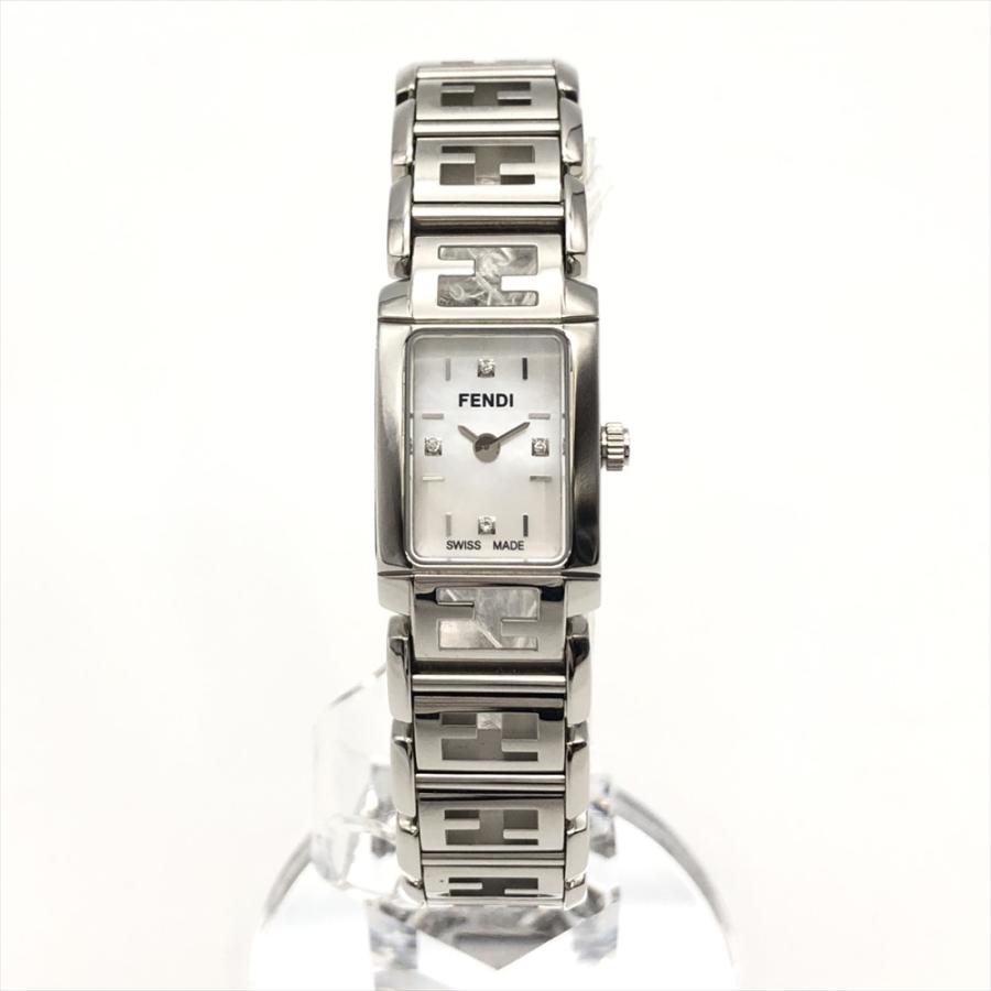 フェンディ FENDI ホワイトシェル 1200L 腕時計 クォーツ ホワイト  