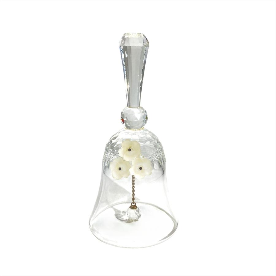 SWAROVSKI（スワロフスキー） テーブルベル オブジェ 置物 クリア 花