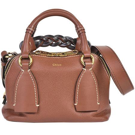 【引越しSALE！】【正規品 美品】Chloe 2wayショルダーバッグ Chloe（クロエ） 2WAY ショルダーバッグ ダリア スモール セピア