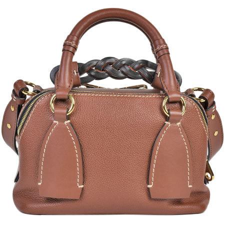 Chloe（クロエ） 2WAY ショルダーバッグ ダリア スモール セピア