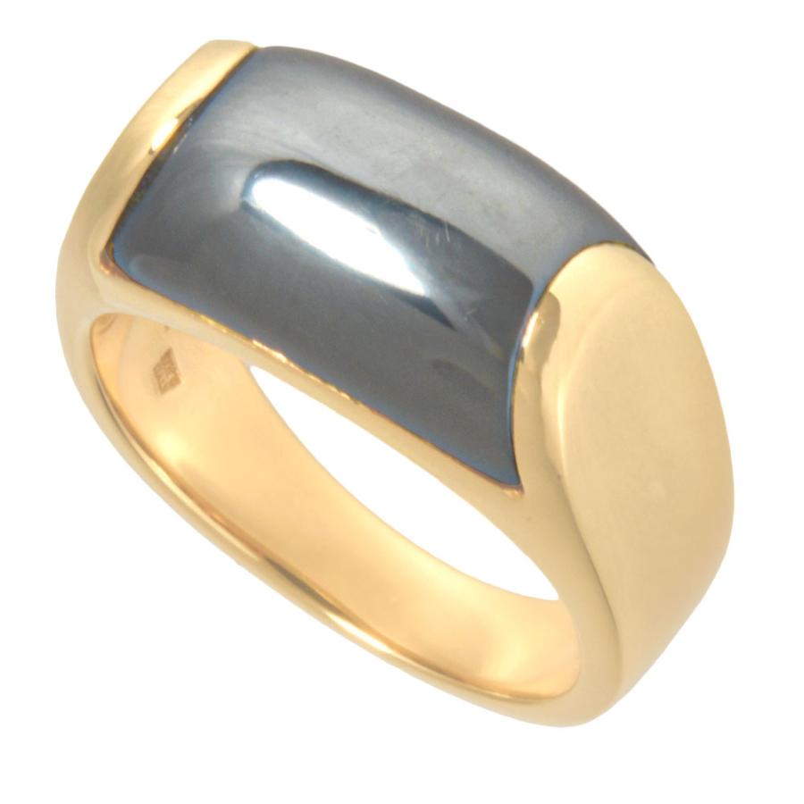BVLGARI ブルガリ トロンケット リング 指輪 約11.5号 K18YG BVLGARI ブルガリ トロンケット リング 指輪 約11.5号 K18YG