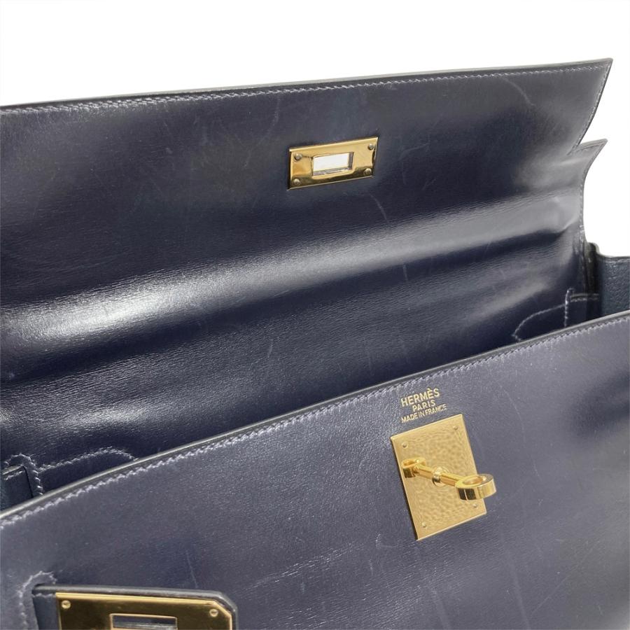 HERMES（エルメス） ケリー 32 ハンドバッグ ボックスカーフ □C刻印