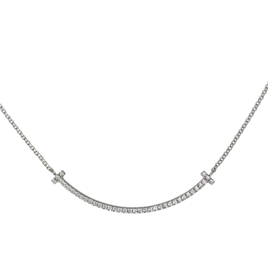 Tiffany T ティファニー Tiffany&Co. Tスマイル ネックレス