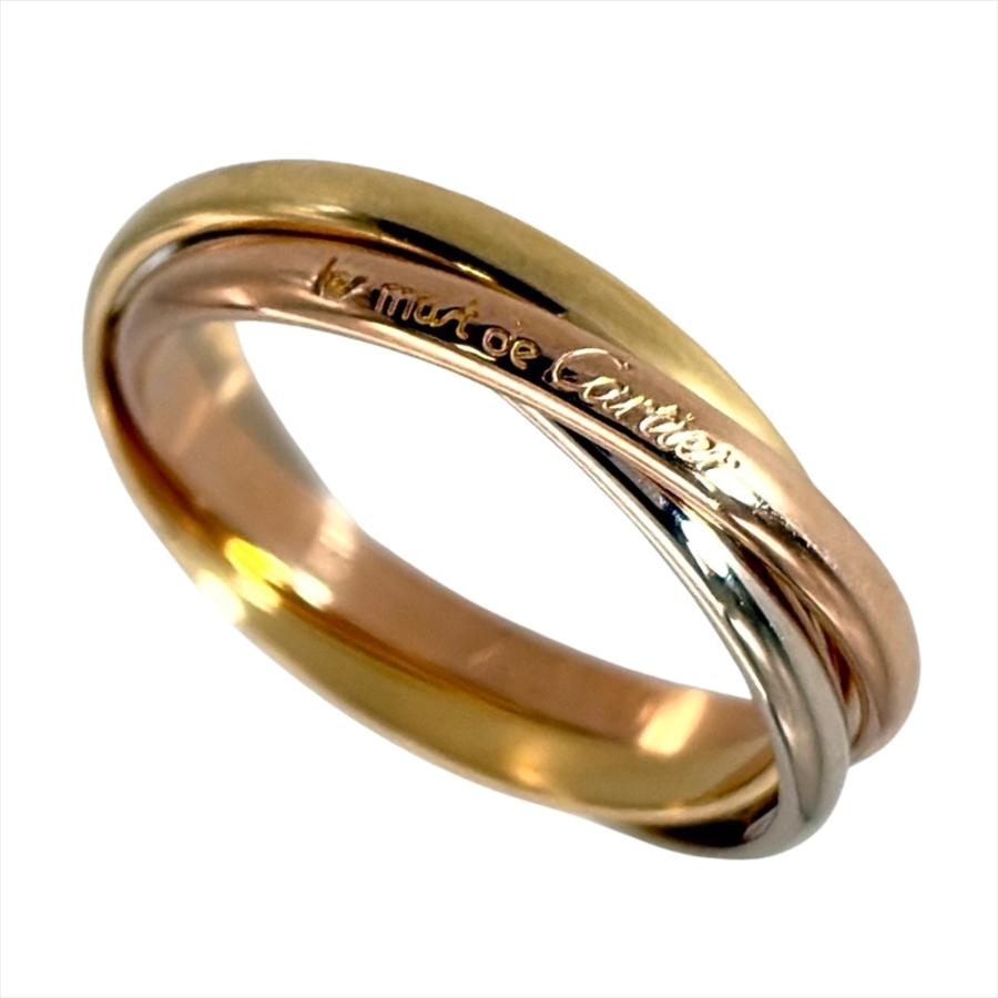 Cartier（カルティエ） トリニティ SM リング 指輪 #50 K18YG 3.5g