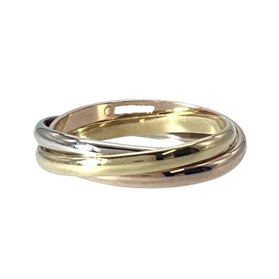 Cartier（カルティエ） トリニティ SM リング 指輪 #50 K18YG 3.5g