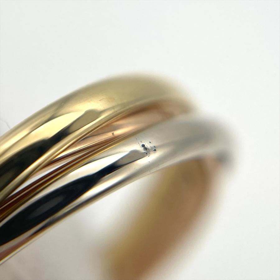 Cartier（カルティエ） トリニティ SM リング 指輪 #50 K18YG 3.5g