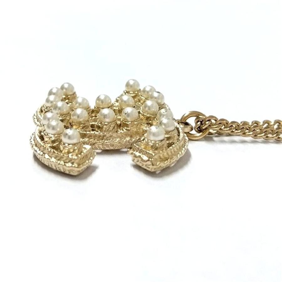 CHANEL（シャネル） ココマーク ネックレス メタルg フェイクパール