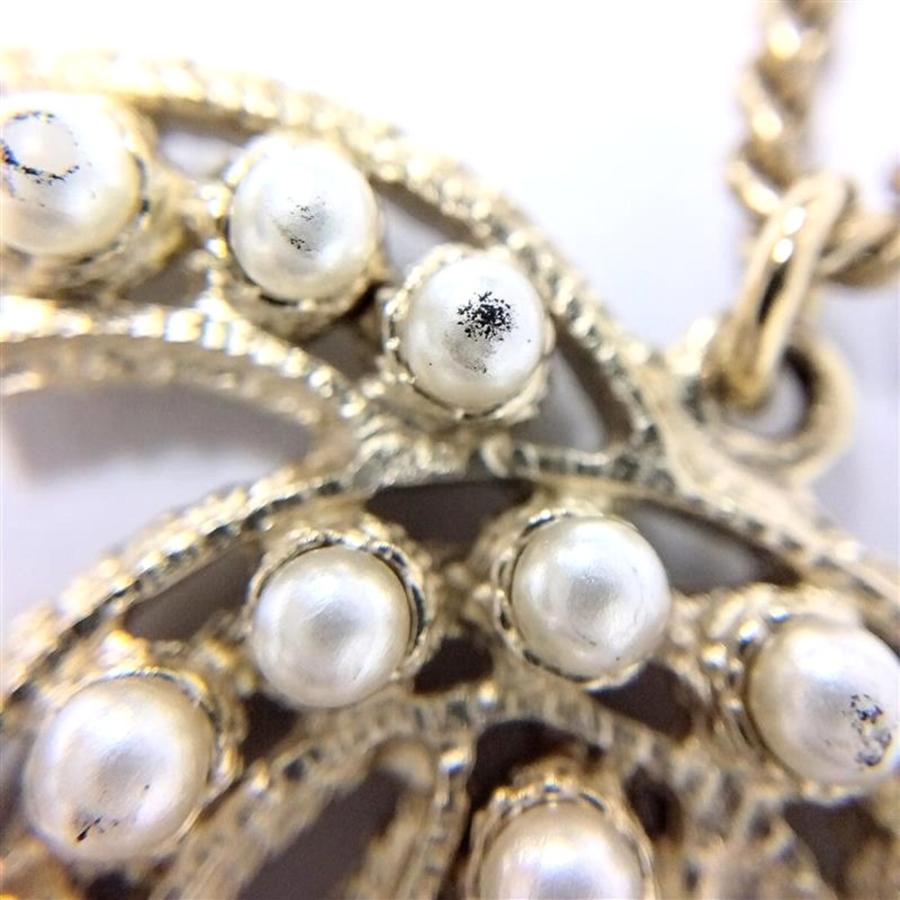 CHANEL（シャネル） ココマーク ネックレス メタルg フェイクパール