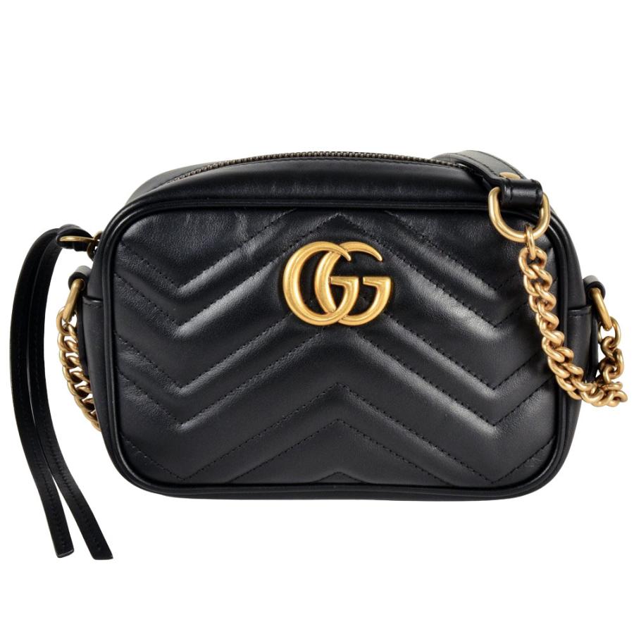 GG Marmont グッチ GUCCI マーモント ショルダーバッグ レザー 448065