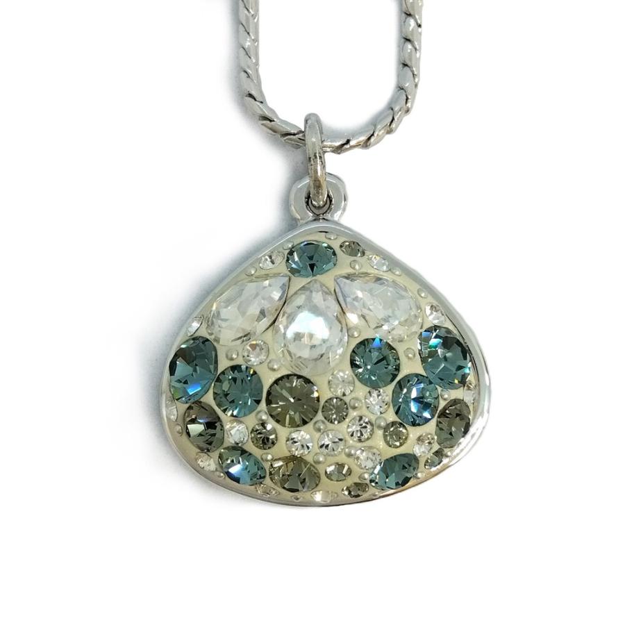 SWAROVSKI（スワロフスキー） ネックレス シルバー ブルー シェル 貝殻