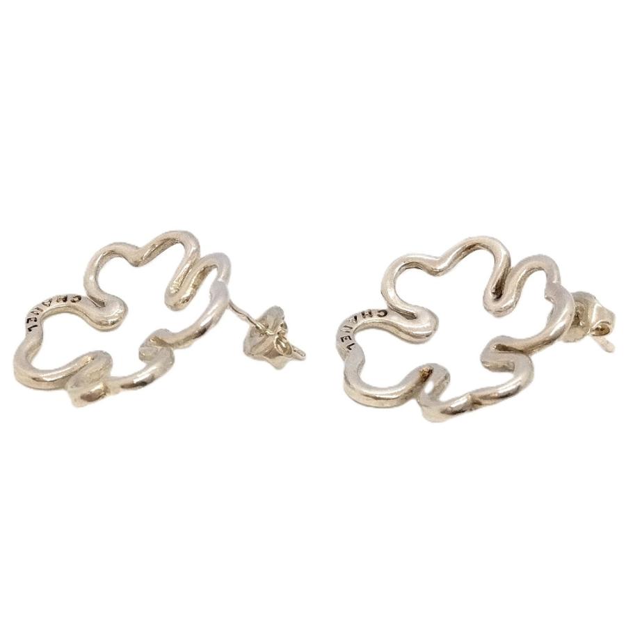 【CHANEL】クローバースターピアス 魅力的☆CHANEL シャネル ピアス クローバー スター シルバー
