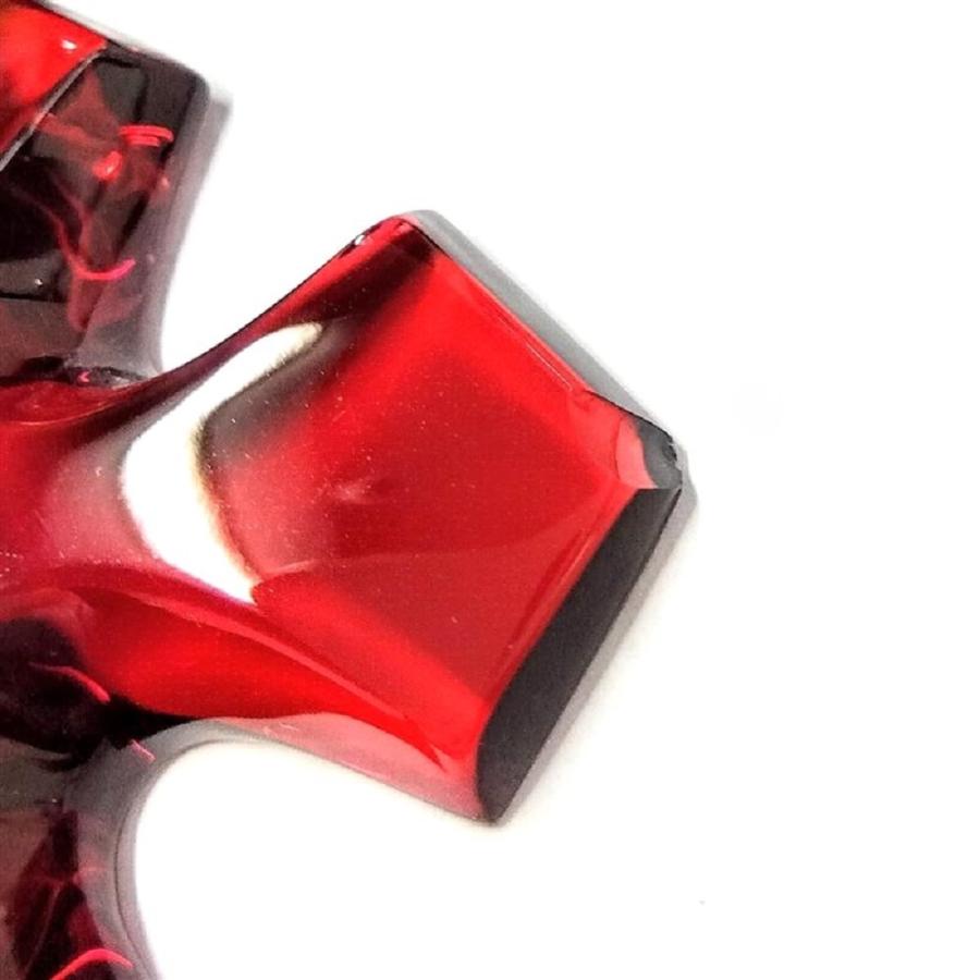 バカラ（Baccarat） オクシタンクロス ネックレス K18YG 26.2g レッド