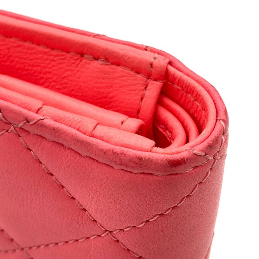 CHANEL シャネル マトラッセ ココマーク スター スモールウォレット 二  