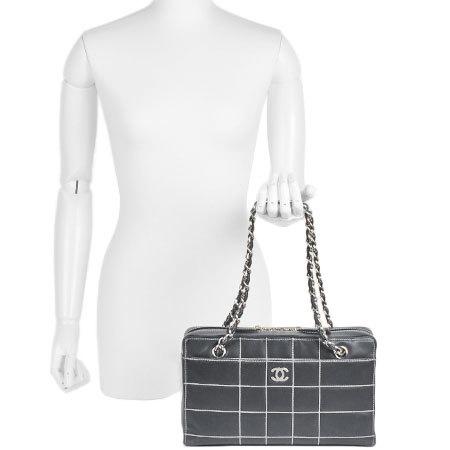Chocolate bar シャネル CHANEL チェーンショルダーバッグ チョコバー 