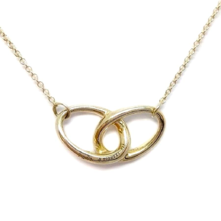 ティファー エルサ・ペレッティ ダブルループ ネックレス シルバー925 TIFFANY&Co. ティファニー ネックレス ダブルループ エルサ