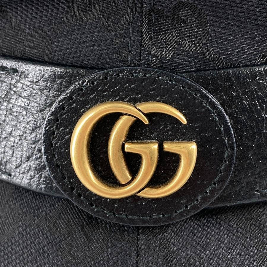 GUCCI（グッチ） バケットハット ハット GGキャンバス 576587 ブラック