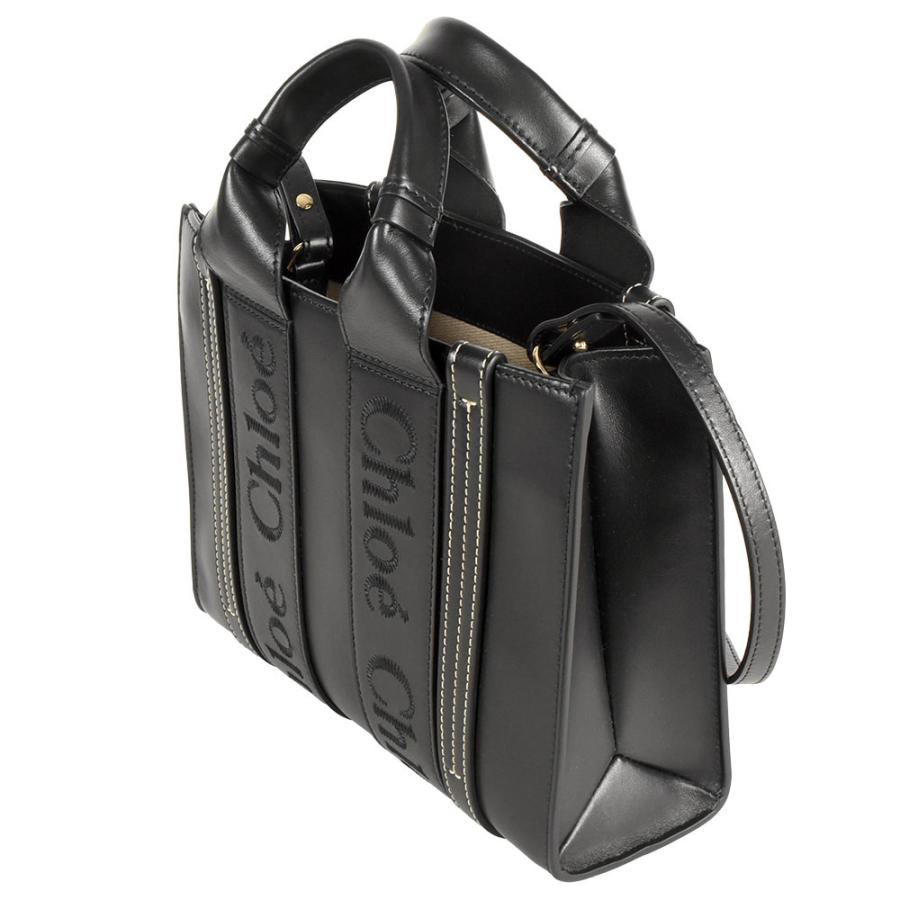 Chloe クロエ WOODY スモール トートバッグ 2WAY レザー