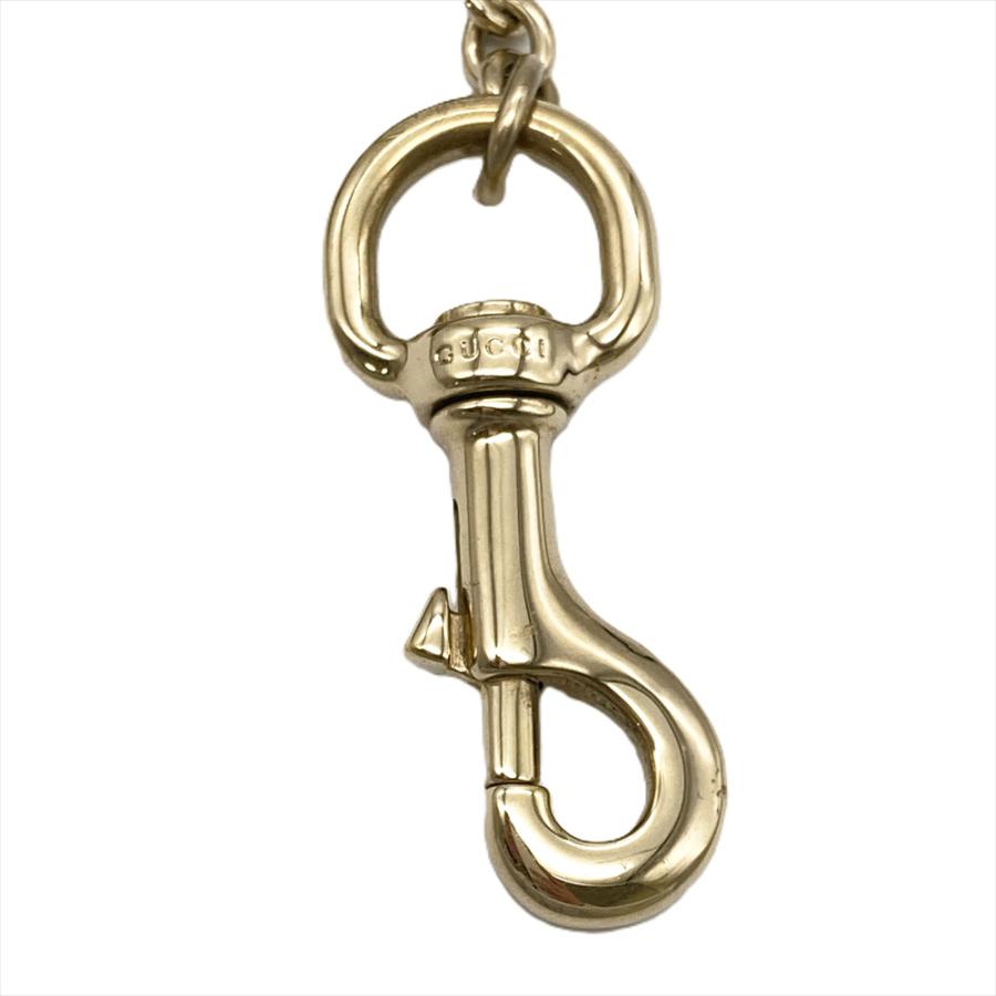 GUCCI（グッチ） ウィンドミル キーホルダー レザー イエロー