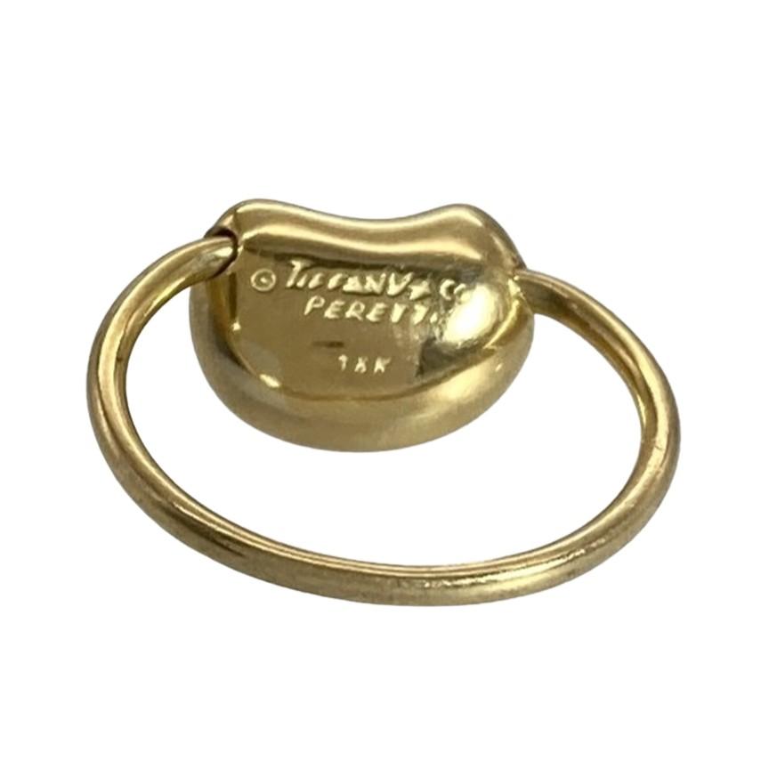 TIFFANY&Co.（ティファニー） ビーン リング 指輪 約6号 K18YG 2.5g