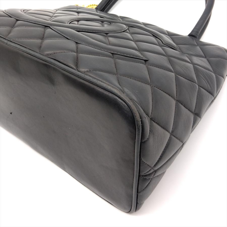 マトラッセ シャネル CHANEL 復刻 トート ハンドバッグ ラムスキン