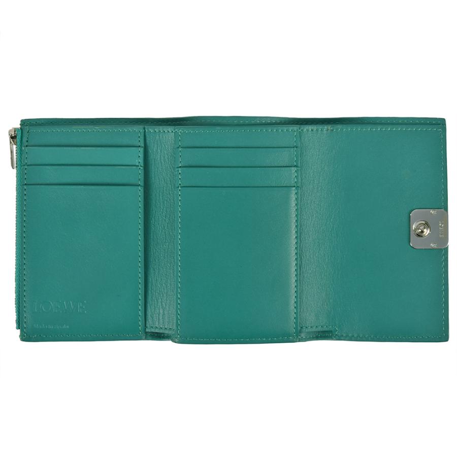 LOEWE ロエベ アナグラム バーティカル ウォレット スモール 三 LOEWE ロエベ アナグラム バーティカル ウォレット スモール 三