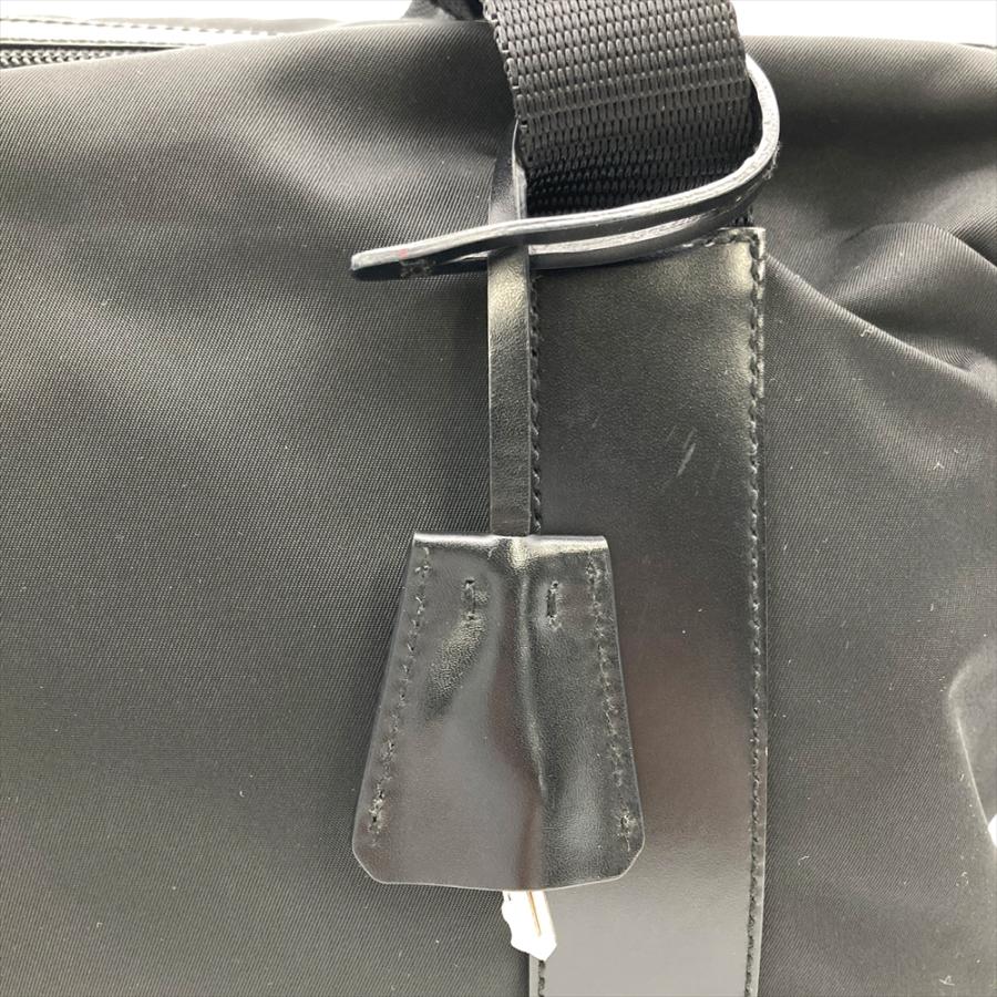 PRADA（プラダ） ミニボストン ハンドバッグ ナイロン レザー BR3697