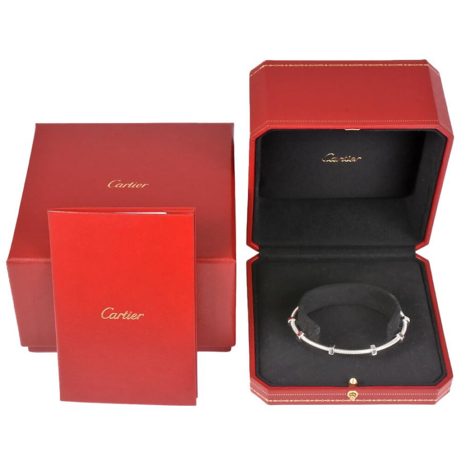 Cartier（カルティエ） エクル ドゥ ブレスレット K18WG #19 バングル 