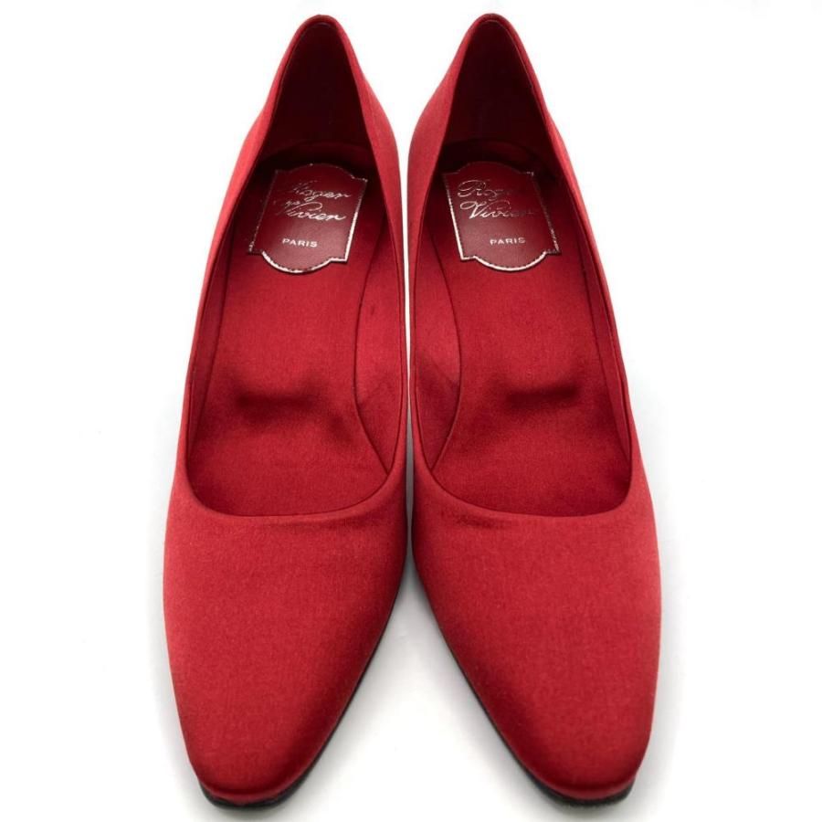 ロジェヴィヴィエ Roger vivier ラインストーン ヒール パンプス