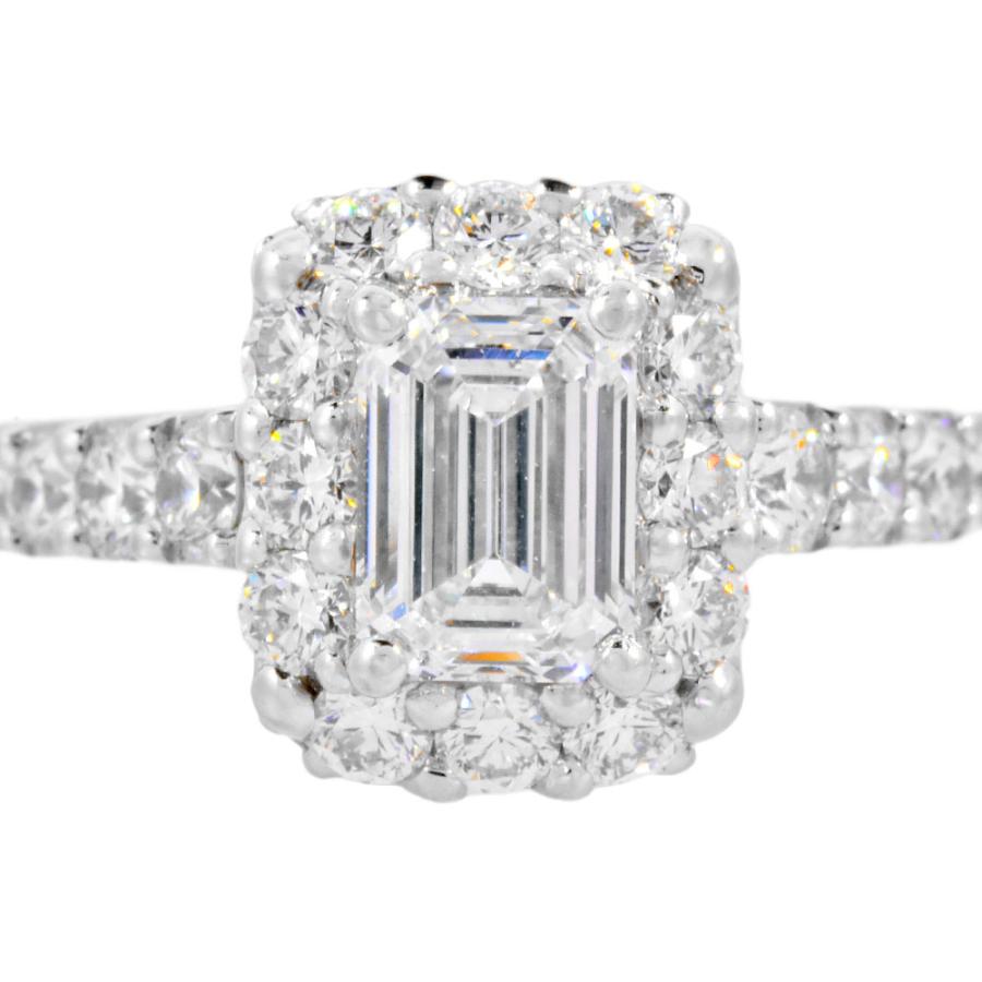 グラフ GRAFF アイコン エメラルドカット リング 指輪 ダイヤモンド