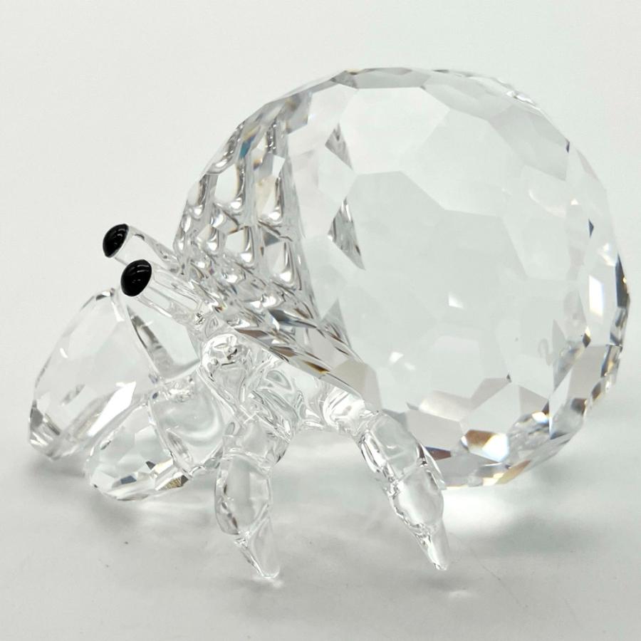SWAROVSKI - スワロフスキー SWAROVSKI ヤドカリ 2010年廃盤品 オブジェ 置物 671837【中古】 SWAROVSKI スワロフスキー ヤドカリ オブジェ 置物 671837