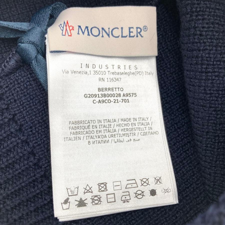 MONCLER（モンクレール） ニットキャップ ウール G20913B00028 A9575