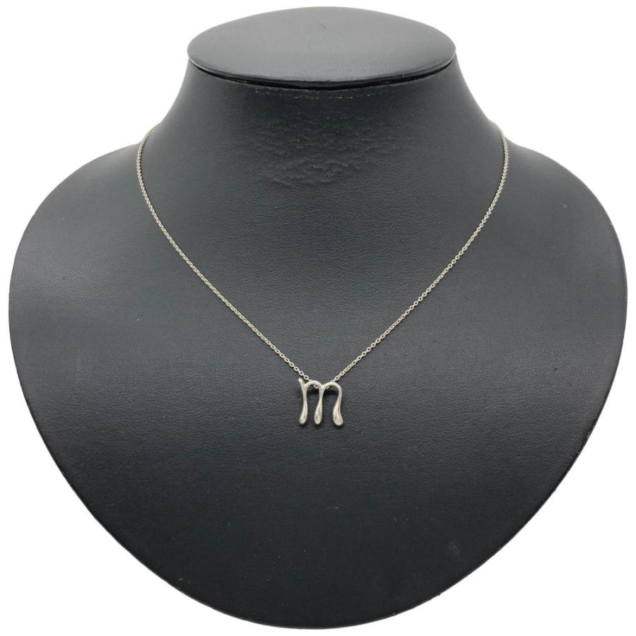 ティファニー TIFFANY エルサペレッティ イニシャル M ネックレス ティファニー TIFFANY エルサペレッティ イニシャル M ネックレス