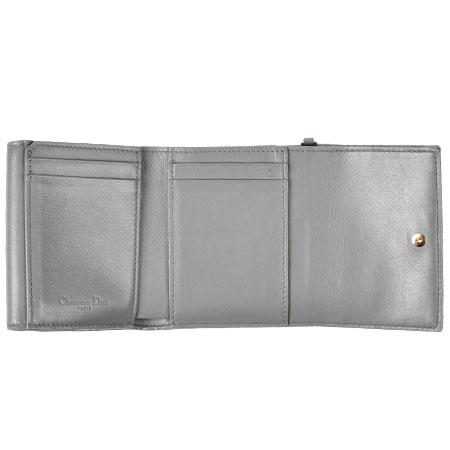 クリスチャンディオール パテントレザー  三つ折り財布　ロータスウォレット 楽天市場】【中古】 Christian Dior クリスチャン・ディオール