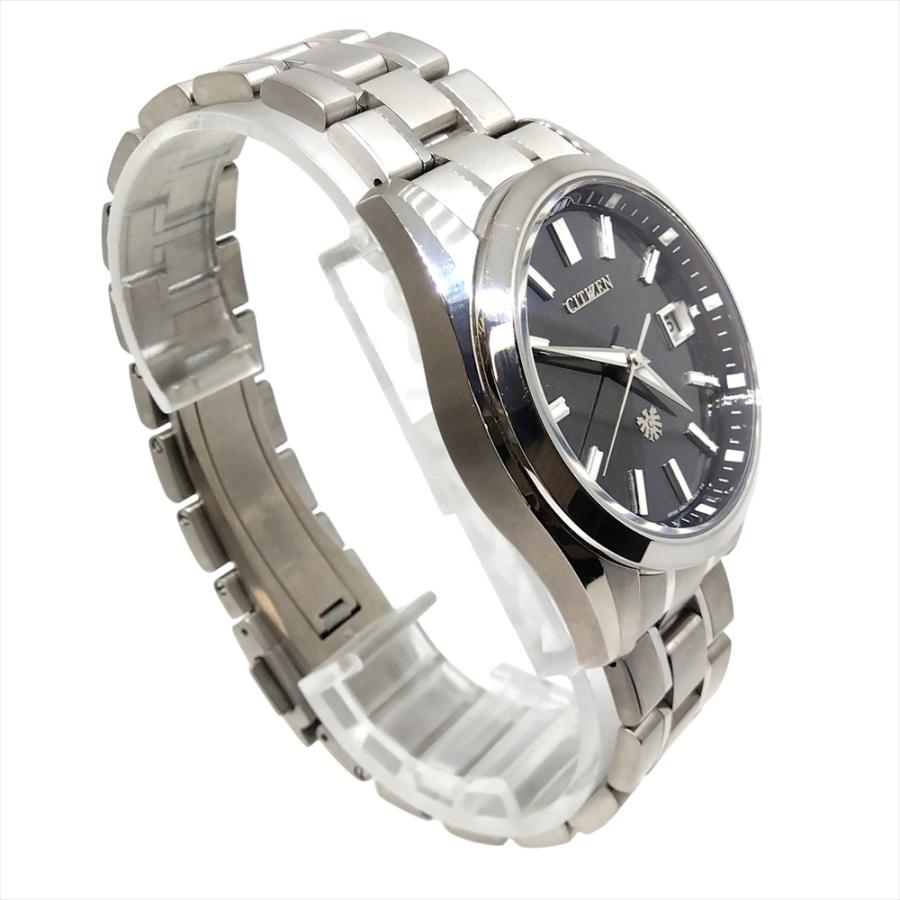 シチズン CITIZEN AQ4091-56E ザ・シチズン オートマティック エコドライブ 腕時計 ブラック (藍染和紙文字盤)文字盤 メンズ【中古】 ザ・シチズン】藍染和紙文字板×エコ・ドライブへの挑戦「美しき日本の
