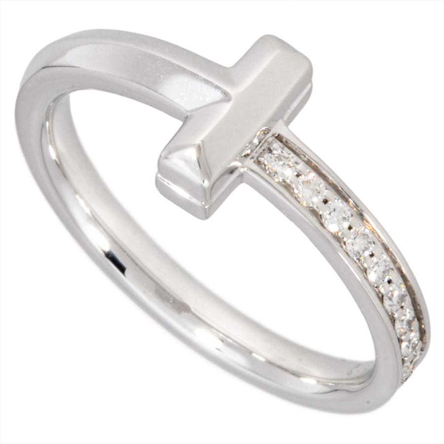 Tiffany T ティファニー Tiffany&Co. Tワン ナロー リング 指輪
