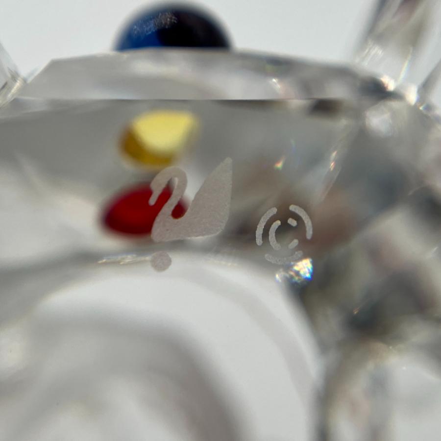 ★SWAROVSKIスワロフスキー　オブジェ　置物　ピエロ SWAROVSKI（スワロフスキー） パペット人形 ピエロ 2008年廃盤品