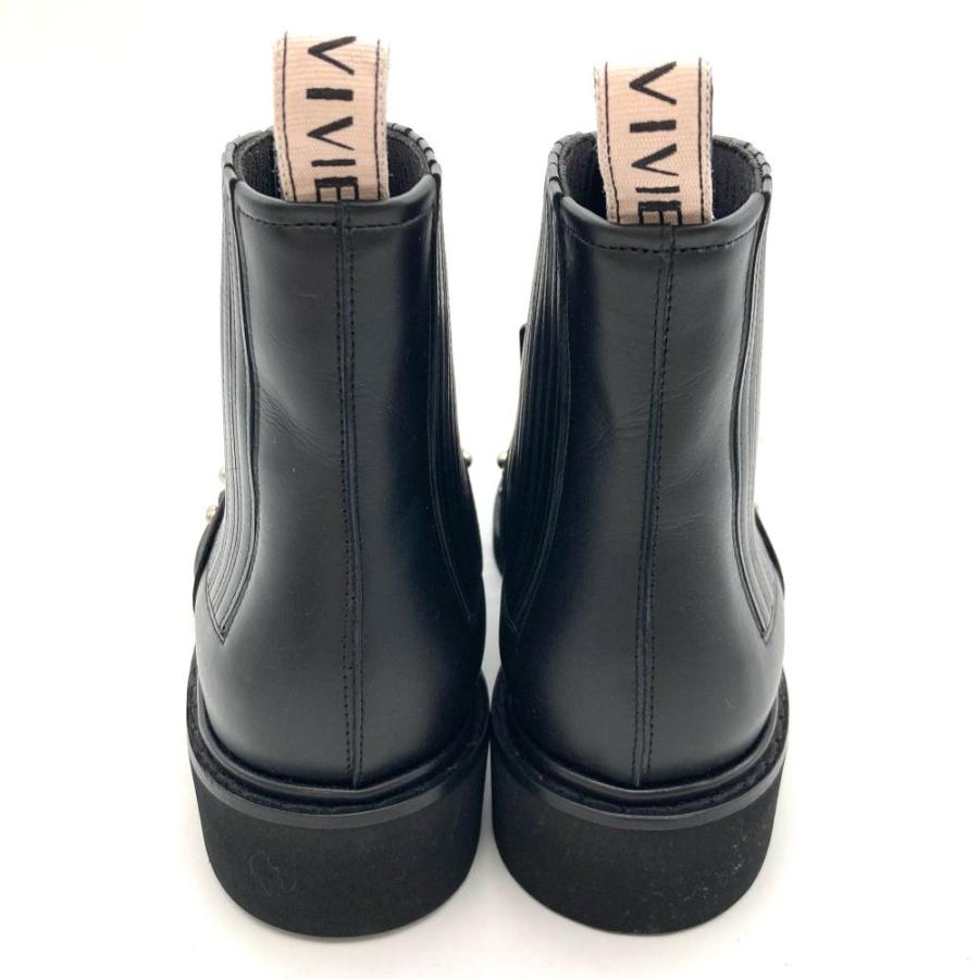 ロジェヴィヴィエ Roger vivier ビジュー サイドゴア ブーツ ブラック