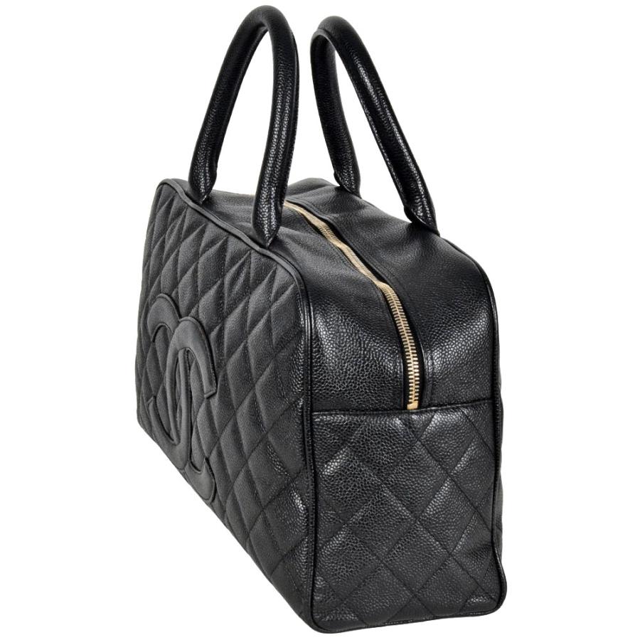 【極美品✨️】CHANEL キャビアスキン ミニボストンバッグ ココマーク カデナ 極美品✨️】CHANEL キャビアスキン ミニボストンバッグ ココ