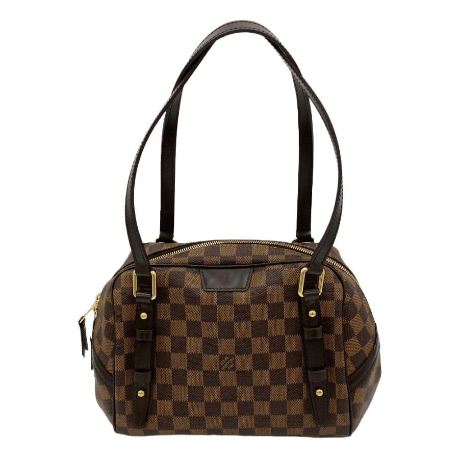 ルイ・ヴィトン ダミエ・ブラウン バッグ LOUIS VUITTON（ルイ・ヴィトン） ノルマンディー ハンドバッグ ダミエ