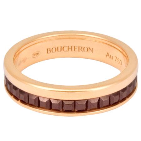 ブシュロン キャトル クラシック リング ハーフ ブラウン 11号 QUATRE CLASSIQUE キャトル クラシック | ウェディング リング