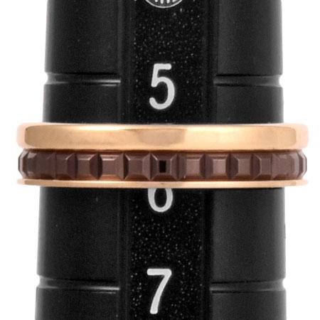 ブシュロン キャトル クラシック リング ハーフ ブラウン 11号 ブシュロン】キャトルクラシックリング ブラウンハーフ