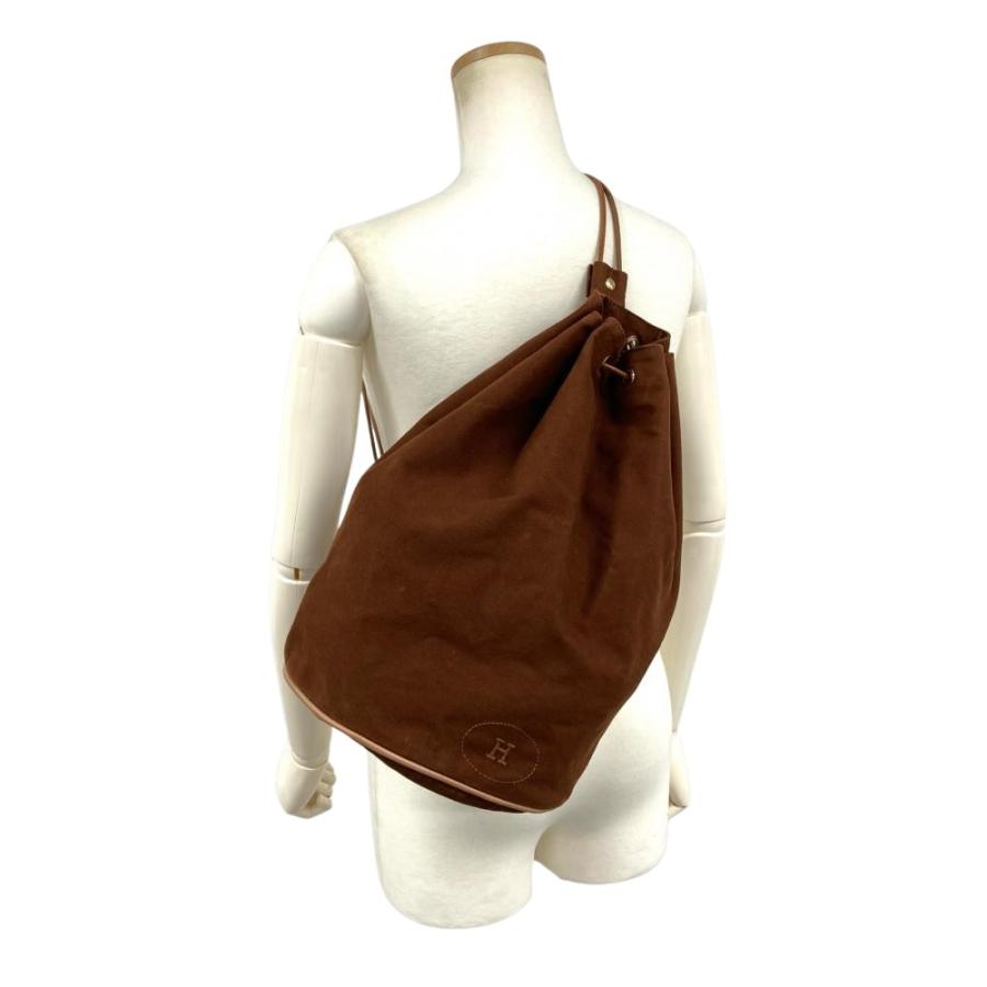 HERMES エルメス ポロションミミル マテロット GM ショルダーバッグ HERMES（エルメス） ポロションミミル GM ショルダーバッグ コットン