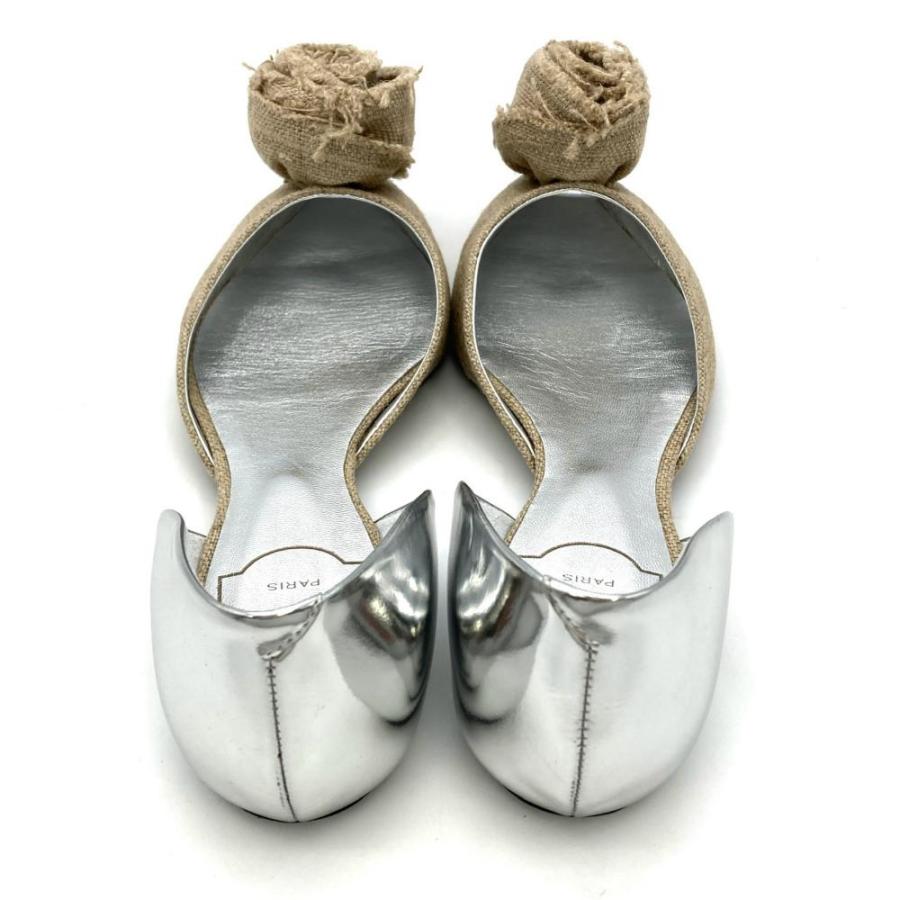 ロジェヴィヴィエ Roger vivier フラワー バレエシューズ パテント