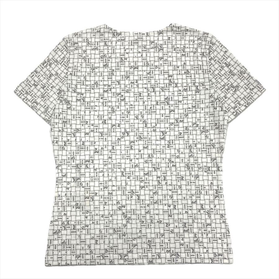 HERMES エルメス ボルディックチェック Tシャツ 38 HERMES エルメス ボルデュックチェック マイクロTシャツ