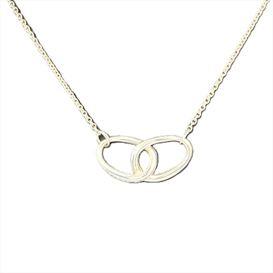 オ*ブ様 Tiffany エルサぺレッティ ダブルループ ネックレス SV925 Elsa Peretti ティファニー Tiffany&Co. ダブルループ ネックレス