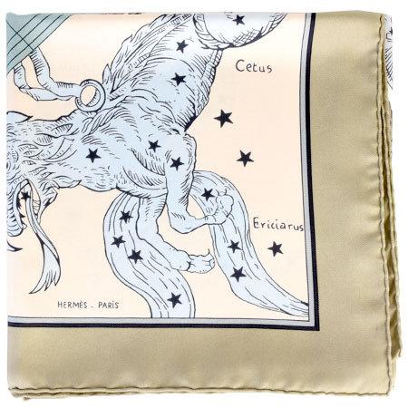 HERMES（エルメス） カレ90 シルクスカーフ HEMISPHARIUM COELI