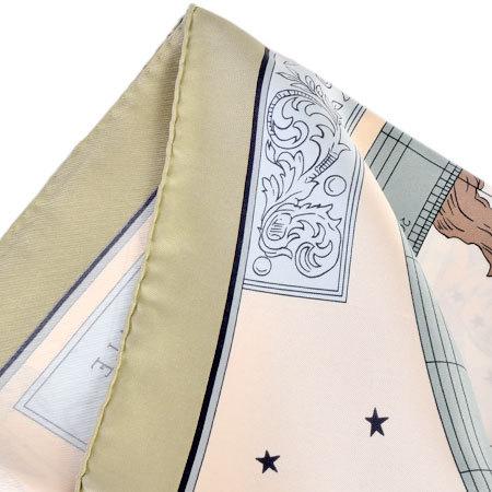 HERMES エルメス　星座柄 シルクベスト HERMES エルメス 星座柄 シルクベスト HERMES エルメス 星座柄 シルク