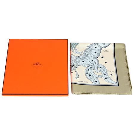 HERMES（エルメス） カレ90 シルクスカーフ HEMISPHARIUM COELI