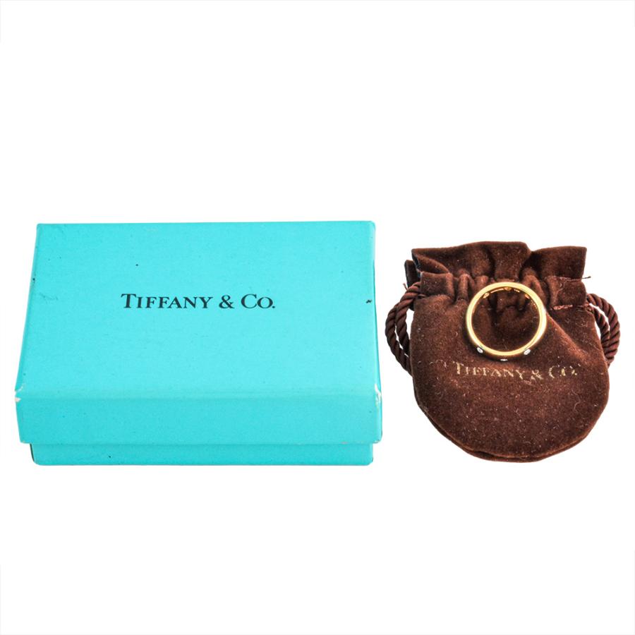 TIFFANY&Co.（ティファニー） ドッツ リング 指輪 ダイヤモンド 約10号