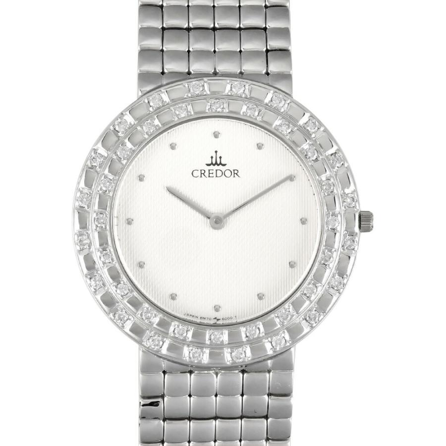 CREDOR セイコー SEIKO クレドール ラウンド ダイヤモンドベゼル 金